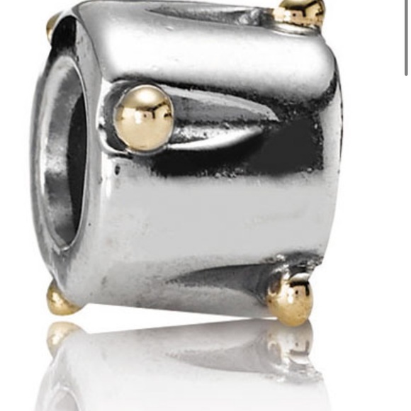 2 tone Pandora charm - Picture 2 of 3